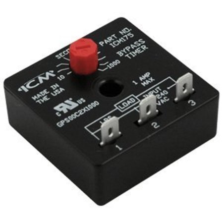 YORK SOURCE1 Relay Time Delay Adj 101000 Sec Bypass S1-ICM175
